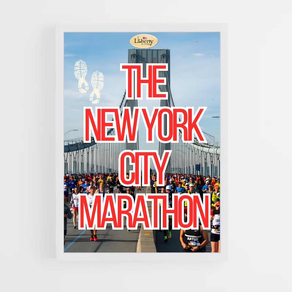 Poster New York Run – affiche Athlétisme (vue 3)